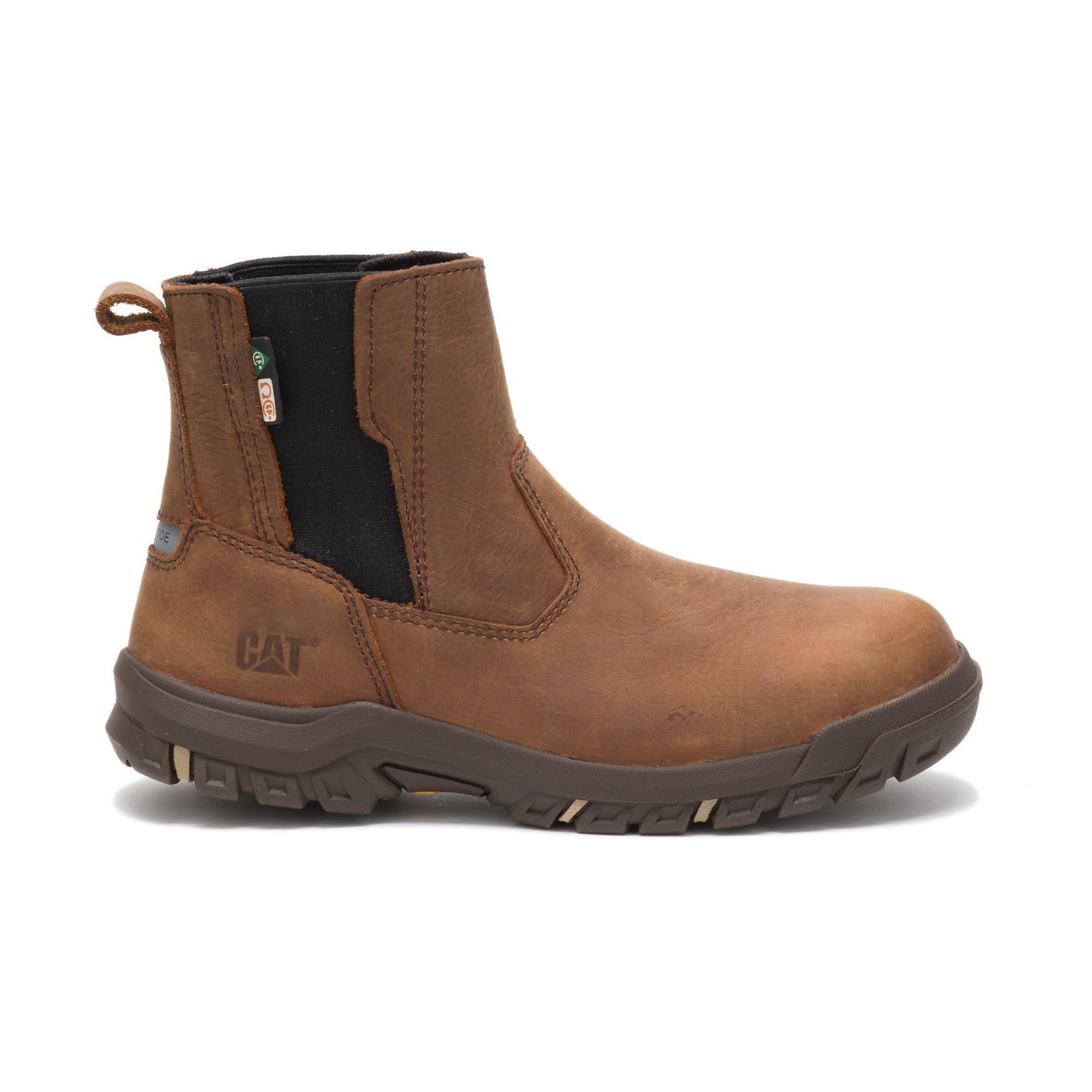 Caterpillar Boots South Africa - Cat Women's Abbey Steel Toe Csa Work Boots Brown GU1749530